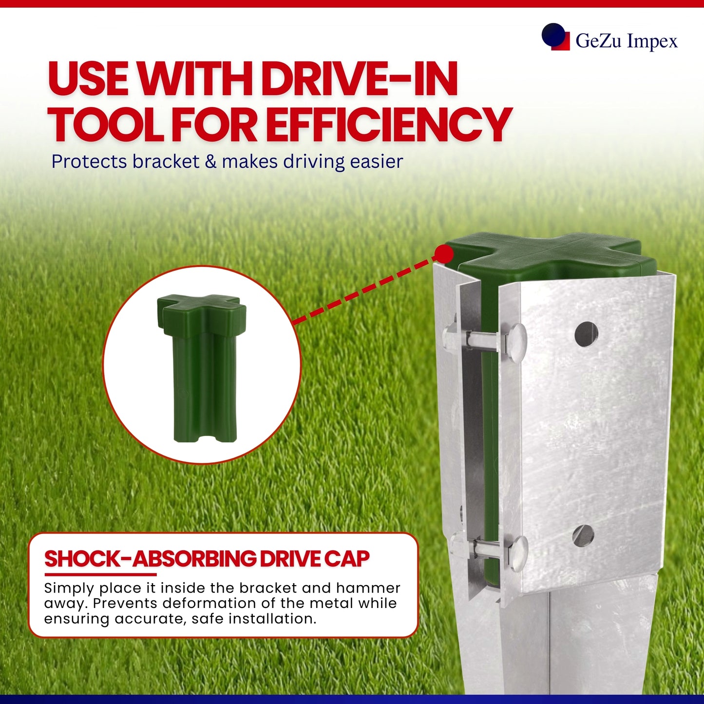 Swift Clamp Drive In Post Support