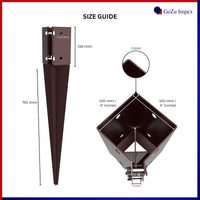 Swift Clamp Drive In Post Support