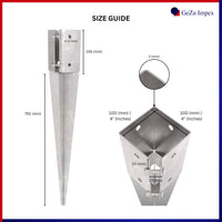 Swift Clamp Drive In Post Support