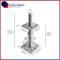 M24,Height upto 150 mm / Zinc Flake