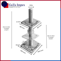 M24, Height upto 250 mm / Zinc Flake