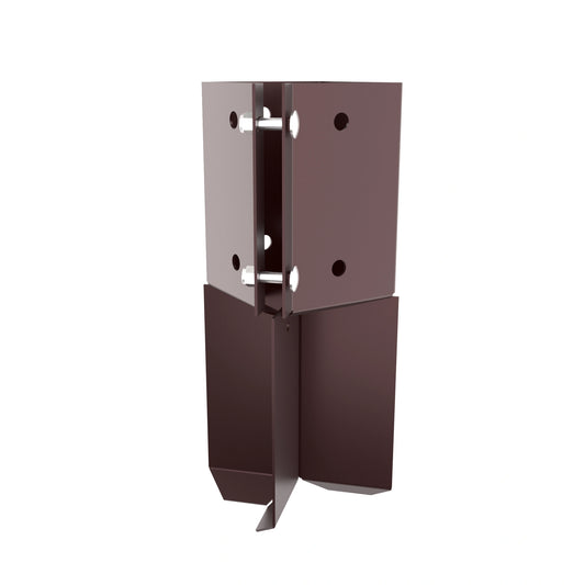 Support de Poteau à Sceller Swift Clamp 75x75mm Revêtement Poudre
