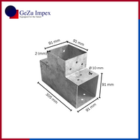 90 x 90 mm / Hot Dip Galvanised