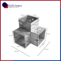 90 x 90 mm / Hot Dip Galvanised