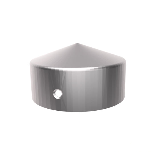 Capuchon de poteau pyramidal, rond de 100 mm, HDG