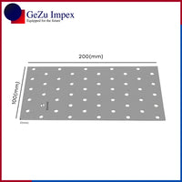 100 x 200 x 2 mm / Pre-Galvanised