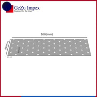 80 x 300 x 2 mm / Pre-Galvanised